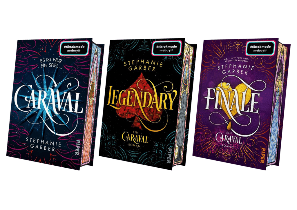 Caraval Set Band 1-3 HARDCOVER EXKLUSIVAUSGABE - Bücherbüchse