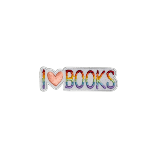 Patch “I love books”