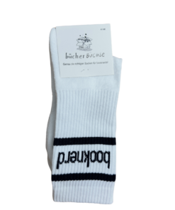 Socken booknerd weiss 41-47