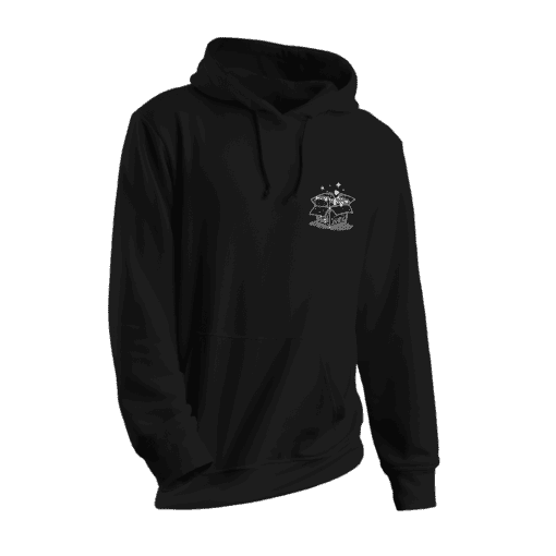 Bücherbüchsen_Hoodie_Schwarz