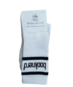 Socken booknerd weiss 41-47