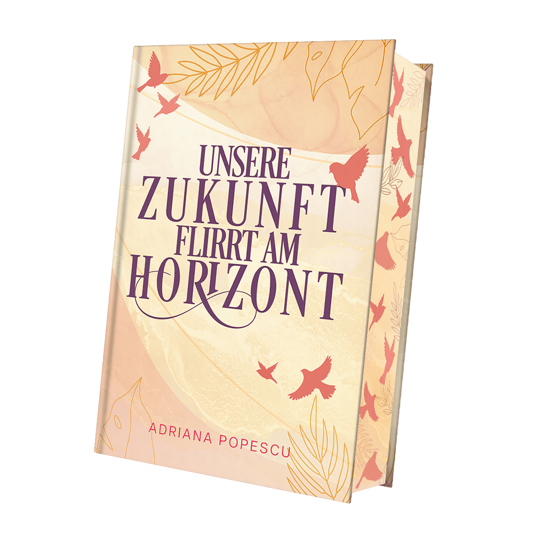 Unsere Zukunft flirrt am Horizont Mockup