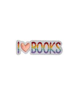 Patch “I love books”