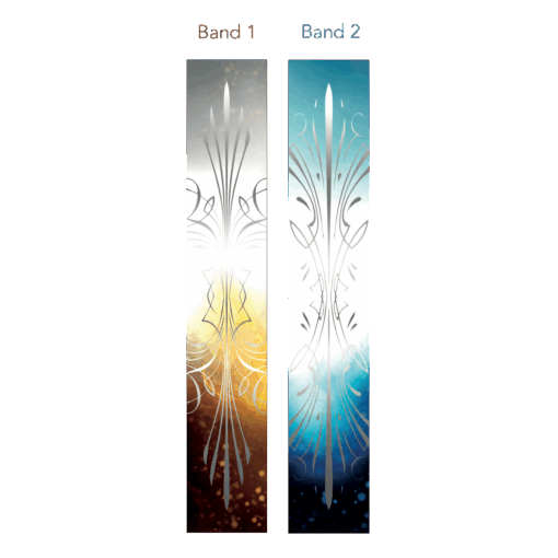 Farbschnitt Mockup Sisters of the Sword Reihe